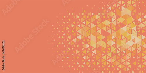  Multicolored abstract Triangle background with variety of triangular shapes and colors, triangles or concave with Copy space 