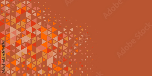  Multicolored abstract Triangle background with variety of triangular shapes and colors, triangles or concave with Copy space 