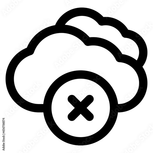 Cloud Inaccessible Icon