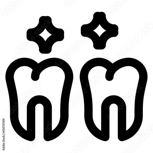 Clean Tooth Icon