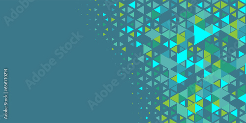  Multicolored abstract Triangle background with variety of triangular shapes and colors, triangles or concave with Copy space 