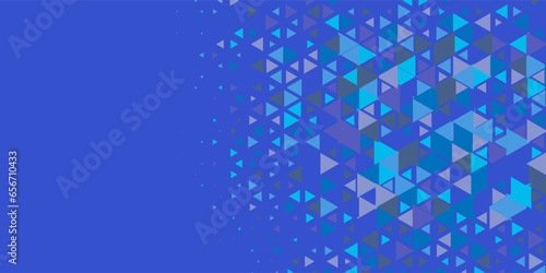  Multicolored abstract Triangle background with variety of triangular shapes and colors, triangles or concave with Copy space 