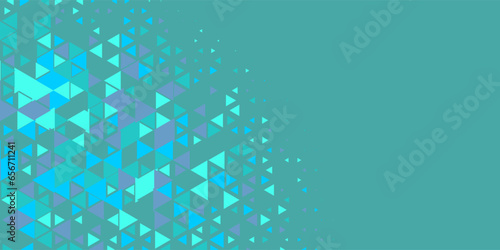  Multicolored abstract Triangle background with variety of triangular shapes and colors, triangles or concave with Copy space 