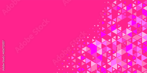  Multicolored abstract Triangle background with variety of triangular shapes and colors, triangles or concave with Copy space 