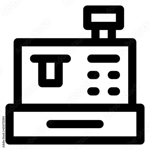 Cashier Machine Icon