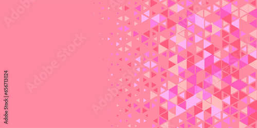  Multicolored abstract Triangle background with variety of triangular shapes and colors, triangles or concave with Copy space 