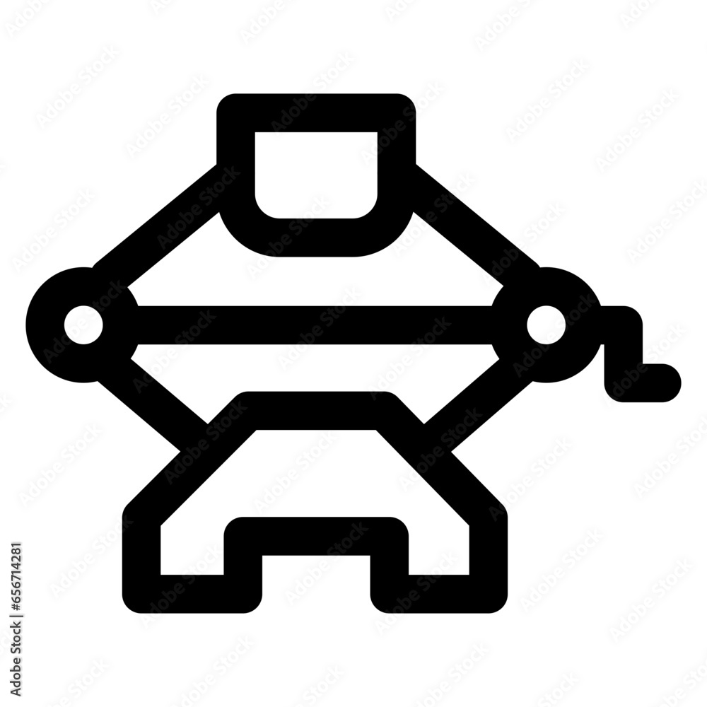 Car Jack Icon Car Jack Icon