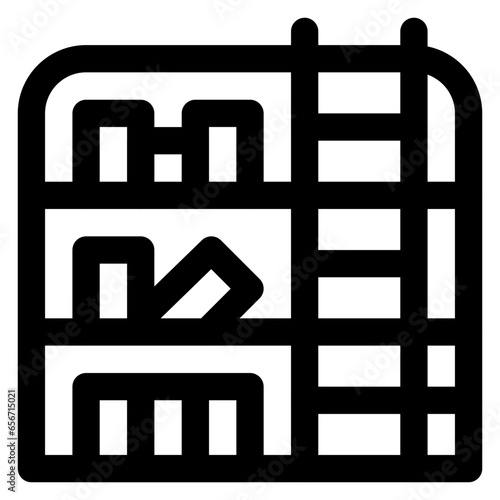 Library Ladder Icon