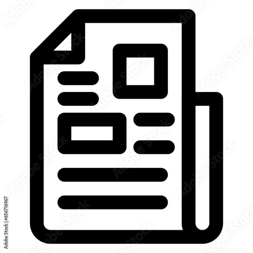 Newspaper Icon