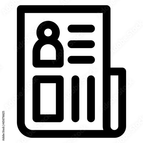 Tabloid Icon