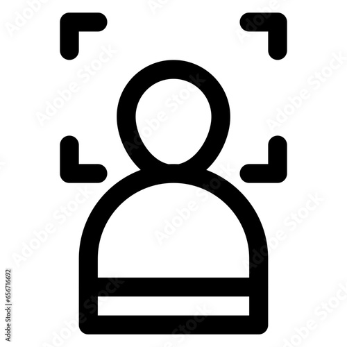 Face Scanner Icon