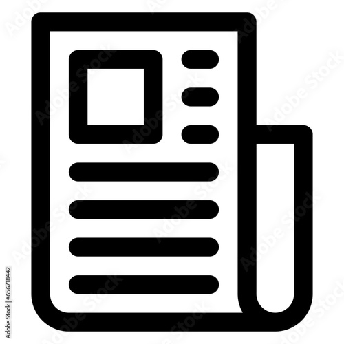 Newspaper Icon