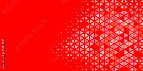  Multicolored abstract Triangle background with variety of triangular shapes and colors, triangles or concave with Copy space 