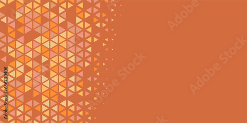  Multicolored abstract Triangle background with variety of triangular shapes and colors, triangles or concave with Copy space 