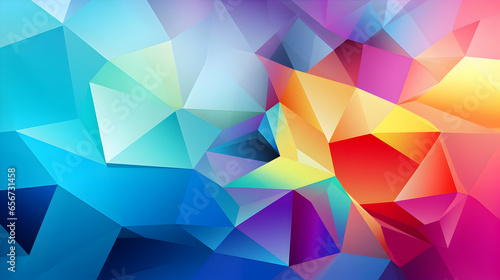 abstract colorful background ai 