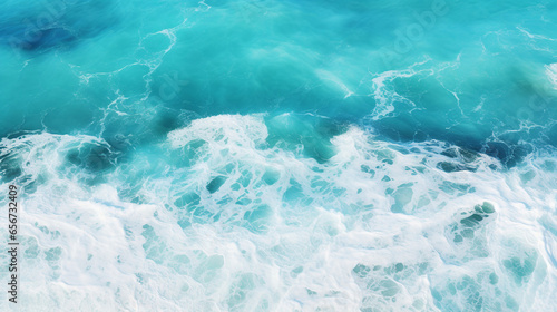 Ocean water texture, blue abstract background