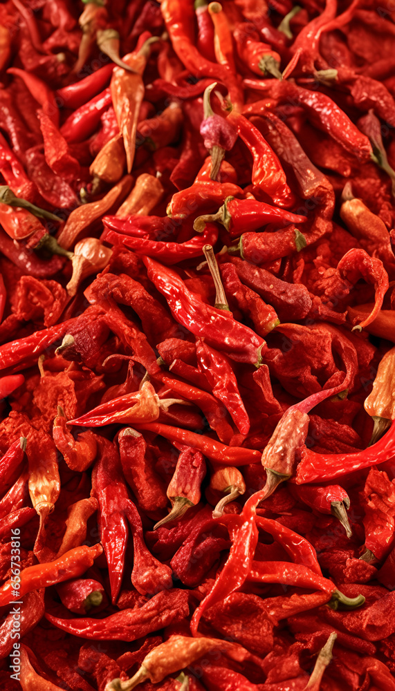 Fototapeta premium red hot pepper background