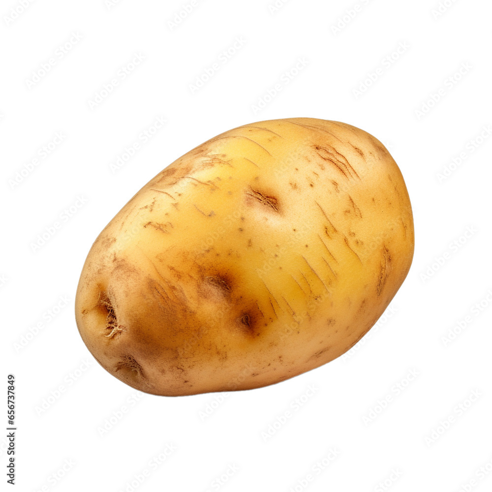 potatoe isolated on white background, ai generated potatoe isolated on white background, ai generated