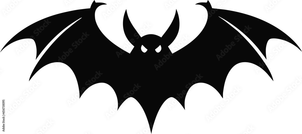 Bat animal vector isolated icon. Bat emoji illustration. Bat animal vector isolated icon. Bat emoji illustration.