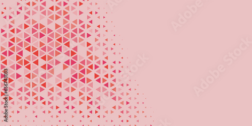  Multicolored abstract Triangle background with variety of triangular shapes and colors, triangles or concave with Copy space 