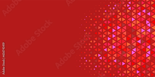  Multicolored abstract Triangle background with variety of triangular shapes and colors, triangles or concave with Copy space 