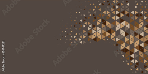  Multicolored abstract Triangle background with variety of triangular shapes and colors, triangles or concave with Copy space 