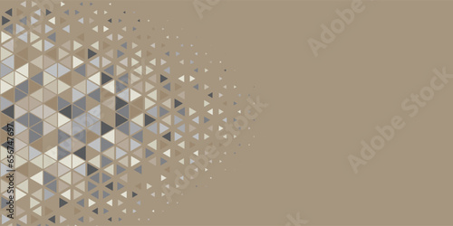 Multicolored abstract Triangle background with variety of triangular shapes and colors, triangles or concave with Copy space 