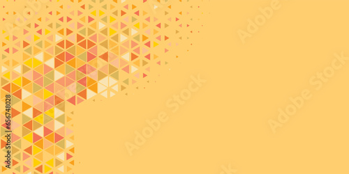  Multicolored abstract Triangle background with variety of triangular shapes and colors, triangles or concave with Copy space 