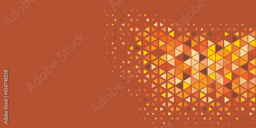  Multicolored abstract Triangle background with variety of triangular shapes and colors, triangles or concave with Copy space 