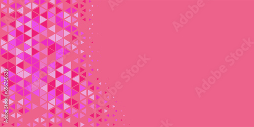  Multicolored abstract Triangle background with variety of triangular shapes and colors, triangles or concave with Copy space 