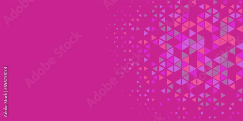  Multicolored abstract Triangle background with variety of triangular shapes and colors, triangles or concave with Copy space 
