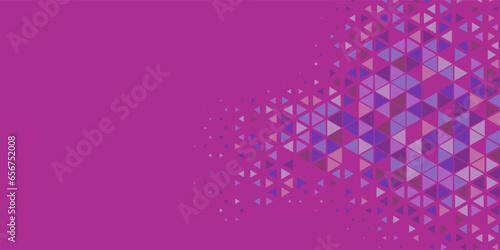  Multicolored abstract Triangle background with variety of triangular shapes and colors, triangles or concave with Copy space 