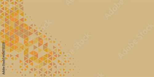  Multicolored abstract Triangle background with variety of triangular shapes and colors, triangles or concave with Copy space 