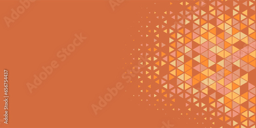  Multicolored abstract Triangle background with variety of triangular shapes and colors, triangles or concave with Copy space 
