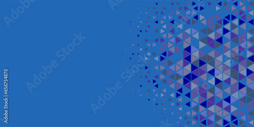  Multicolored abstract Triangle background with variety of triangular shapes and colors, triangles or concave with Copy space 
