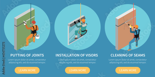 Height Works Isometric Design Concept