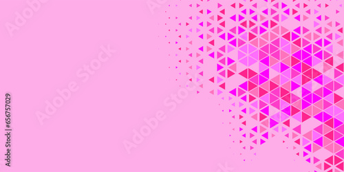  Multicolored abstract Triangle background with variety of triangular shapes and colors, triangles or concave with Copy space 