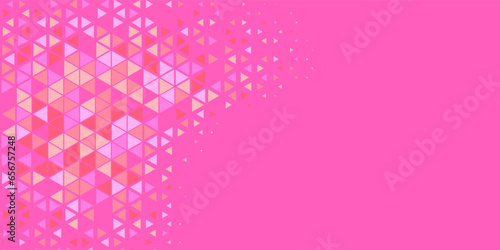  Multicolored abstract Triangle background with variety of triangular shapes and colors, triangles or concave with Copy space 