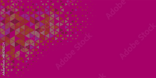 Multicolored abstract Triangle background with variety of triangular shapes and colors, triangles or concave with Copy space 