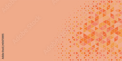  Multicolored abstract Triangle background with variety of triangular shapes and colors, triangles or concave with Copy space 