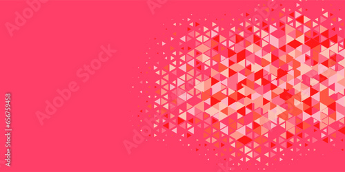  Multicolored abstract Triangle background with variety of triangular shapes and colors, triangles or concave with Copy space 