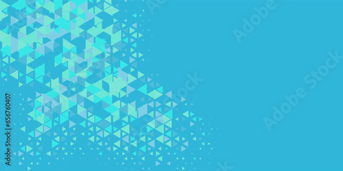  Multicolored abstract Triangle background with variety of triangular shapes and colors, triangles or concave with Copy space 