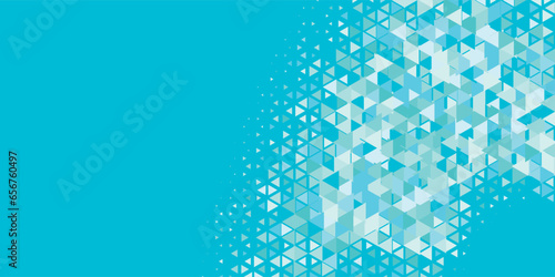  Multicolored abstract Triangle background with variety of triangular shapes and colors, triangles or concave with Copy space 