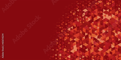  Multicolored abstract Triangle background with variety of triangular shapes and colors, triangles or concave with Copy space 