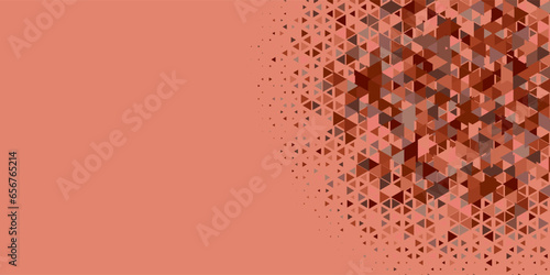  Multicolored abstract Triangle background with variety of triangular shapes and colors, triangles or concave with Copy space 