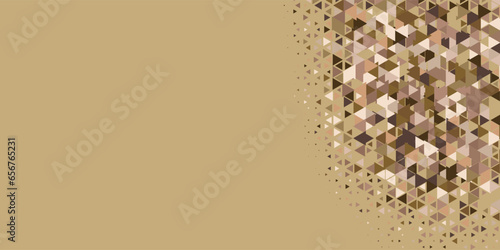  Multicolored abstract Triangle background with variety of triangular shapes and colors, triangles or concave with Copy space 