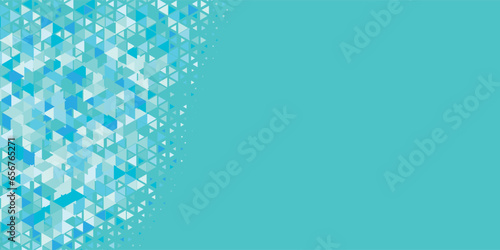  Multicolored abstract Triangle background with variety of triangular shapes and colors, triangles or concave with Copy space 