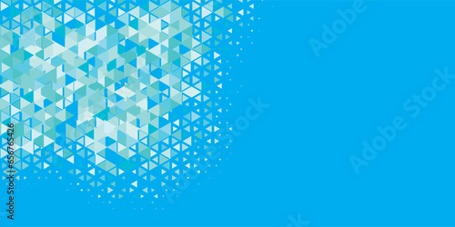 Multicolored abstract Triangle background with variety of triangular shapes and colors, triangles or concave with Copy space 