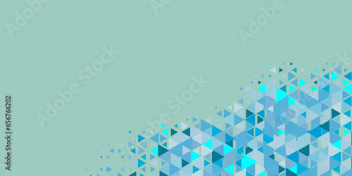  Multicolored abstract Triangle background with variety of triangular shapes and colors, triangles or concave with Copy space 
