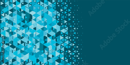 Multicolored abstract Triangle background with variety of triangular shapes and colors, triangles or concave with Copy space 